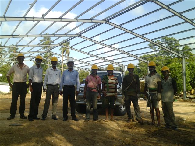 Prefabricated Steel Warehouse In Sri Lanka8